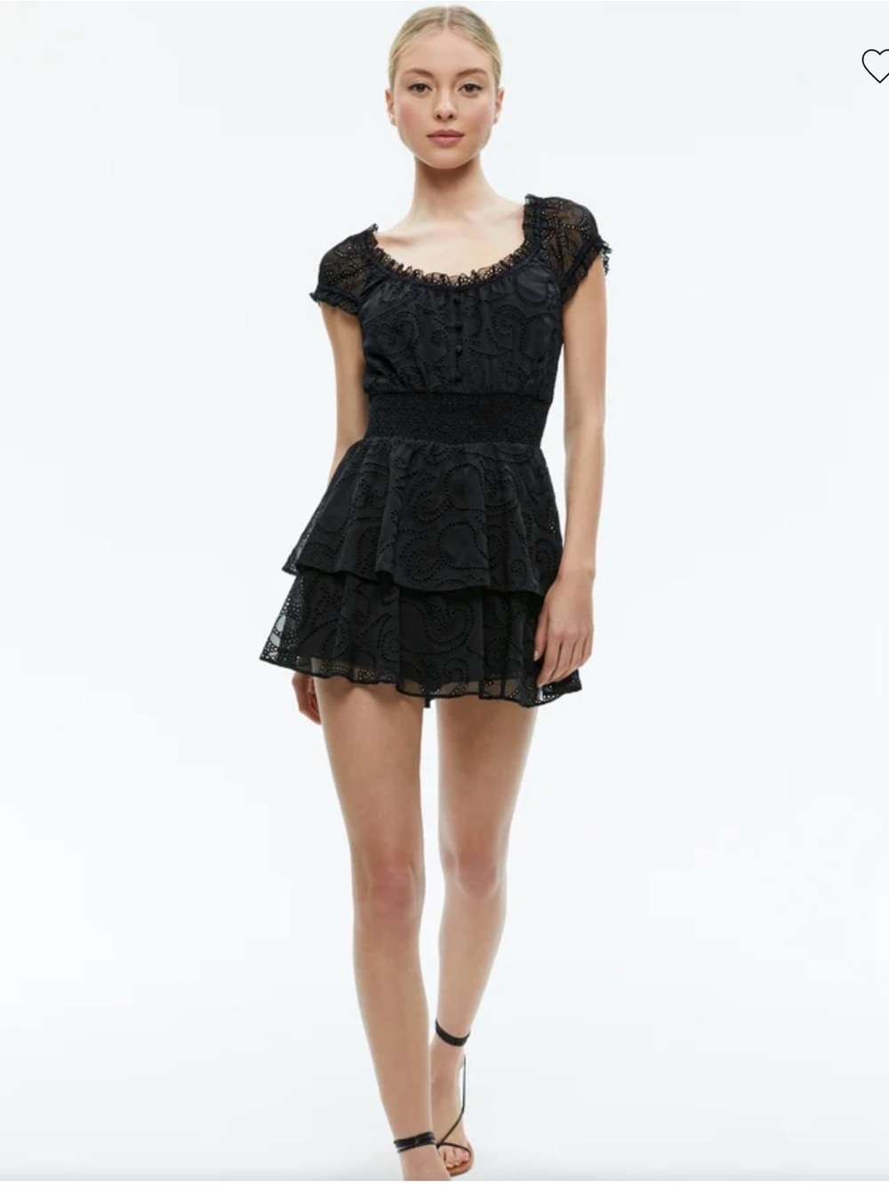 Alice + Olivia GRACIE RUFFLE ROMPER